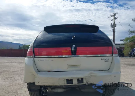 2007 Lincoln Mkx z USA, uszkodzony, nr VIN 2LMDU88C37BJ08253